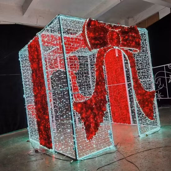 Pólo de lâmpada de rua de Natal IP65 para exterior de fábrica Iluminação com motivo LED para eventos de árvore ao ar livre de férias Ramadã Decoração de paisagem de Natal